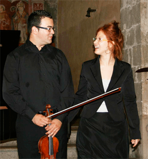 Valerio Marchitelli e Eugenia Tamburri